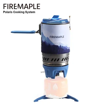 Fire Maple Polaris X5 Система За Готвене Преносима Печка Микрорегулятор Клапан Електрически Взривяване На Горелката Гърне Къмпинг Раница Бойлер