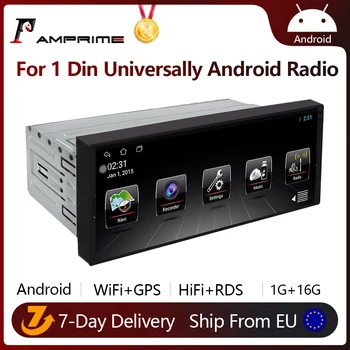 1 Din Android Авто Радио С 6,9 