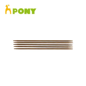 1 комплект Пони Бамбук 20 см двустранни плетачни игли Плетене на иглата