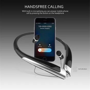 2022 Мода HBS-1100 Стерео Bluetooth Слушалки Binaural Слушалки с Шейным Джанта без ръце Модни Мини Безжични Слушалки Ритъм