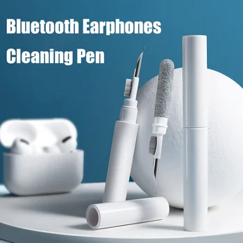 3 В 1 Комплект за почистване на слушалки Bluetooth За Airpods Pro 1 2 3 Калъф за слушалки, Дръжката за почистване на Bursh Инструменти За Samsung, Huawei, Xiaomi