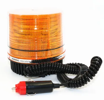 30 Led аварийни сигнални светлинни ефекти и Въртящи Лампата на фара 12 W Кехлибарен цвят