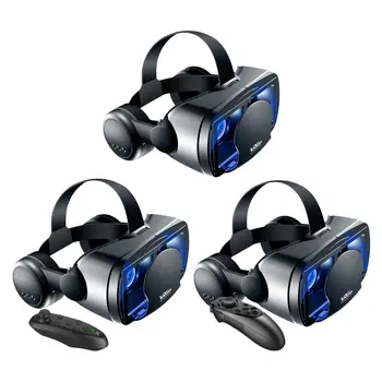 3D VR Очила на цял екран Слушалки VR за 5-7 