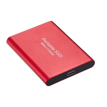 500 GB Мобилен Твърд Диск Type-C USB3.1 Портативни SSD Удароустойчив твърди дискове от алуминиева Сплав 540 MB /сек Скорост на предаване Черен