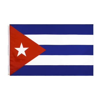 90x150 СМ кубически кубичен флаг Куба за украса