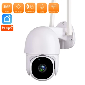 ANBIUX 5MP Sasha IP IR Камера за Нощно Виждане IP66 Водоустойчива Камера на Сигурността на Wifi 3MP Smart Life Автоматично Следене на видео Наблюдение