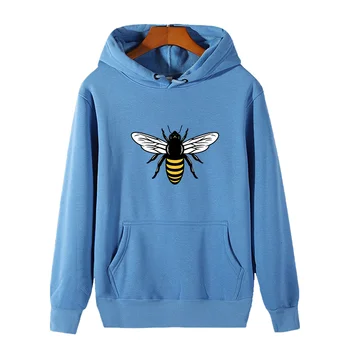 Bee Kind Save Nature тенденция на графични блузи с качулка руното hoody с качулка Риза с Качулка, дебел пуловер hoody Мъжки спортни дрехи
