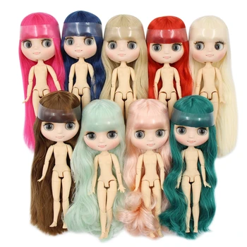 DBS blyth middie кукла 1/8 ИГРАЧКА аниме съвместно тялото къса коса прави косата специална оферта гола кукла 20 см подарък за момичета