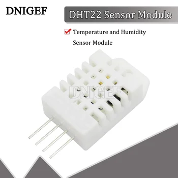 DNIGEF 1 БР. Модул сензор DHT22 ДХТ-22 Цифров датчик за температура и влажност Сам Kit