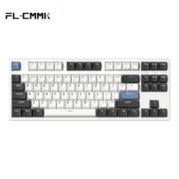 FL · ESPORTS GP87 Трехрежимная механична клавиатура 87 клавиши RGB с възможност за гореща подмяна на 2,4 G безжична Bluetooth Жична Win /Mac / iPad 0
