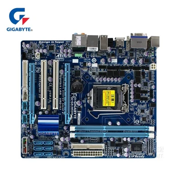 Gigabyte GA-H55M-D2H 100% Оригинална дънна Платка LGA1156 DDR3 8G H55 D2H H55M-D2H Десктоп дънна платка SATAII Дънната платка се Използва