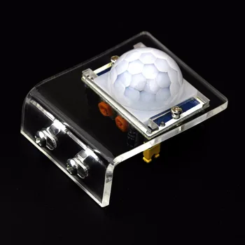 HC-SR501 Акрилни Скоба IR Пироэлектрический Инфрачервен Сензор за Движение Модул за Детектор за arduino Сам Kit