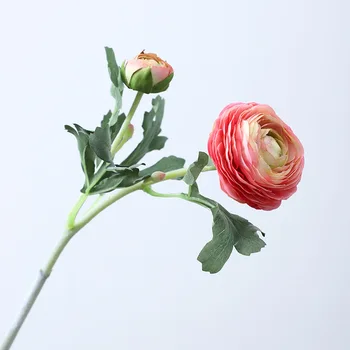Ins Големи изкуствени Цветя Ranunculus Asiaticus rose за коледа на есенния сватбена украса flores artificiales