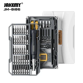 JAKEMY JM-8186 Набор от Магнитни Отвертки Torx Phillips CR-V Бита Набор от Прецизни Отвертки за Мобилен Телефон Средства за Ремонт на Таблети