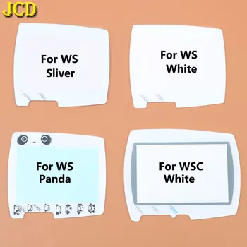 JCD 1 БР. Сребристо-Бял Пластмасов Екран Смяна на Обектива За BANDAI Wonder Swan Цвят за WSC WS Защита на Екрана на Обектива 0