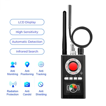 K88 Анти Откровен Детектор за Камери RF GPS Скенер Сигнал Тракер Търсещия Ауспуси Блокер възвратно аудио Защита на личния живот на Аудио GSM Грешка 0