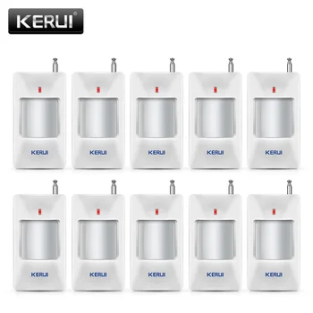 KERUI Безжичен Интелигентен Сензор за Движение PIR Сензор Сигнализация Детектор За 433 Mhz W18 W20 WIFI GSM Домашна Алармена Система за Сигурност