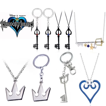 Kingdom Hearts Оборудват Keyblade Oblivion Колие Набор От Пуловер Верига Kingdom Hearts Окачване На Мъжки И Дамски Аксесоари За Cosplay 0