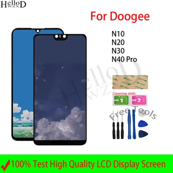 LCD Дисплей За Doogee N10 N20 N30 N40 Pro Дисплей LCD Сензорен Екран на Таблета Събрание Смяна на Инструменти