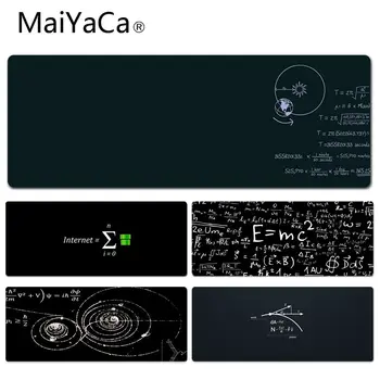 MaiYaCa Нов Дизайн и Математическата Формула, подложка за мишка геймър слот подложки Размер за 300*700*2 мм 300*900*2 мм, Подложка за Мишка