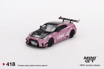 MINI GT 1: 64 КИЛОГРАМА-Silhouette WORKS NISSAN GT 35GT-RR Версия 2 Pink Passion MGT00418-CH LHD
