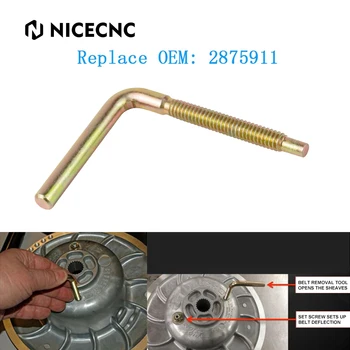 NICECNC UTV Инструмент За Премахване на Колана Съединител За Polaris RZR Turbo 340 440 500 550 600 800 Ranger XP 1000 Метални Аксесоари