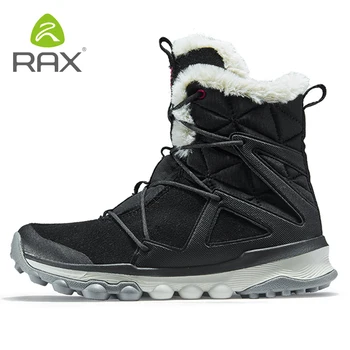 RAX/Мъжки Треккинговые обувки, най-Новите мини Зимни Ботуши с една плюшена Подплата, Класически Треккинговые Обувки със Средна Височина за Професионален Мъжки