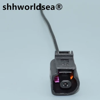 shhworldsea 1 Пинов Конектор Сензор за налягане на маслото, с Тел 1J0973701 За Audi VW Jett a Golf GTI Passat и Skoda 1J0 973 701