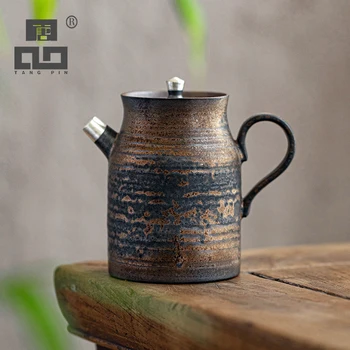 TANGPIN посеребрение керамичен чайник ретро чайник китайски чайник, посуда за напитки 170 мл 0