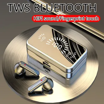 TWS Безжични Слушалки Fone Bluetooth 5,0 Слушалки спортни Слушалки Слушалки С Микрофон зарядно устройство ще захранване на скоростната Слушалки За всички смартфони