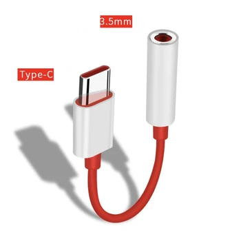 USB Адаптер C до 3,5 мм, Тип C 1/8-Инчов Жак за слушалки, Аудио Aux Конвертор за Мобилен телефон H8WD