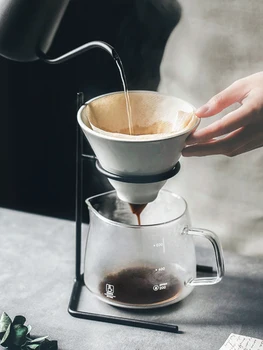 V60 Еспресо, Филтър За Кафе за Еднократна Употреба Керамика Кафе Краен Фуния Капельная Кафемашина с Притежателя на Кафе, Посуда и Аксесоари за кафе