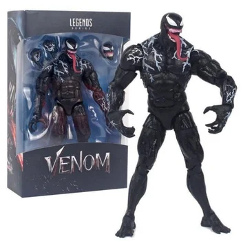 Venom Версия на Филма Супер Отрова Фигурка Играчки С Четири Допълнителни Ръчни Ножове, 7 