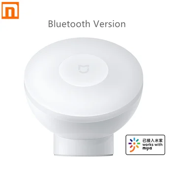 Xiaomi Night Light 2 Версия на Bluetooth С Регулируема Яркост Инфрачервен Smart Сензор за Движение С Магнитна Основа Работа С приложението Mijia