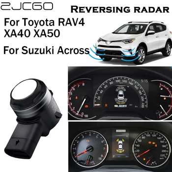 ZJCGO Оригинални Датчици, Сензор за Паркиране на Автомобил Помощ на Резервната Радар Зумер Система За Toyota RAV4 XA40 XA50/Suzuki Across Hybrid 0
