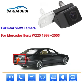 Автомобилна камера за обратно виждане За Mercedes Benz W220 1998 1999 2000 2001 2002 2003 2004 2005 CCD HD за Нощно Виждане Камера за Обратно виждане
