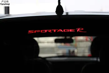 Автомобилни Аксесоари, Стоп-Сигнал От Въглеродни Влакна 3D Стикер Стоп-Сигнали Декоративни Стикери За Kia Sportage R От 2011 г. До 2015 Кола-Стайлинг