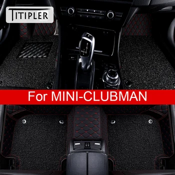 Автомобилни Постелки TITIPLER За MINI Clubman Cooper-Coupe R55 R58 F54 Аксесоари за краката Auto