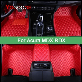Автомобилни Постелки YOGOOGE За Acura MDX RDX Foot Coche Аксесоари Автомобилни Килими