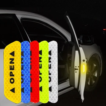 Автомобилни Светлоотразителни Ленти Предупредителни Етикети За Skoda Octavia, Superb A5 2 Fabia Rapid Yeti Citroen C4 C3 C5 Grand Picasso