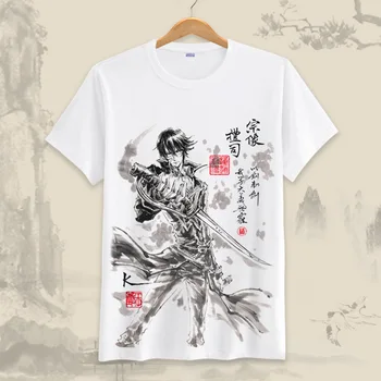Аниме, Манга K Project Тениски с Рисуването с Мастило и Измиване в китайски стил, Ризи с къс Ръкав в различни стилове, Тениска За Cosplay Аниме