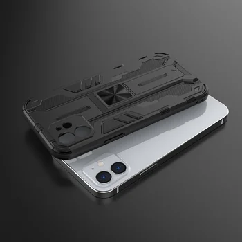 Брониран Магнитен Калъф За Apple iPhone 12 Pro Max Case Cover Корпуса Funda Luxury За iPhone 12 Mini Противоударные Калъфи За Телефони, Силиконови