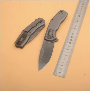 Високо Качество на Kershaw2061 стоманена дръжка D2 къмпинг нож за оцеляване сгъваем джобен нож открит инструменти тактически ловни ножове EDC