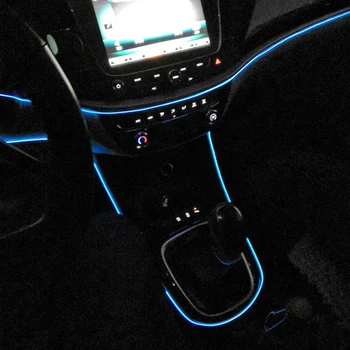 Гъвкав Неон Атмосфера на интериора на Колата Ленти Led Светлина За Toyota RAV4 Camry, Corolla CH-R 86 Tacoma Yaris Tundra Аксесоари 0