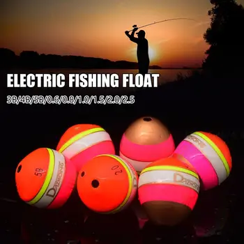 Двухцелевой Океански Рок-Риболов Вутонг дървена Шамандура Електрически Риболов на Плувка, Вставляемая светещ нож Риболовни Принадлежности