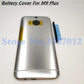 Делото за HTC One M9 Plus Задния капак на отделението за батерията с бутони и логото на