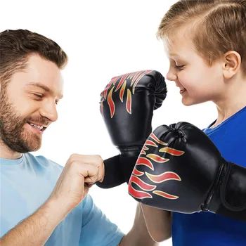 Детска Светът Бокс Кожена Ръкавица Защитна Ръкавица За Кикбоксинга Детска, Светът Бокс Тренировочная Тина Спортни Аксесоари 0