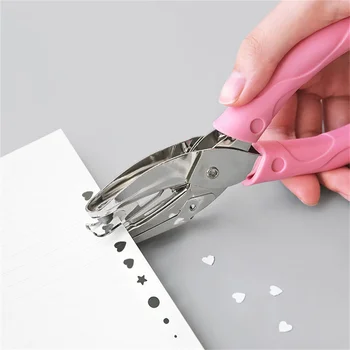 Единична Punch Инструмент 1,5 мм/3 мм/6 мм Кръгла Ъглова Нож за Хартия с Халки за Scrapbooking САМ Канцеларски материали за Подвързване