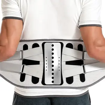 Еластична превръзка с 8 поддерживающими ремъци за облекчаване на болки в долната част на гърба Колан за подпомагане на гърба на Жените и Мъжете, лумбална Подкрепа, с подкрепата на голяма площ 0