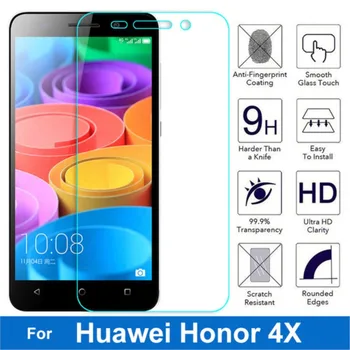 За Huawei Honor 4X Защитен слой от закалено стъкло 2,5 9h Защитно фолио за Honor4X Play Che2-L11 Che2-L12 Che2-L23 0